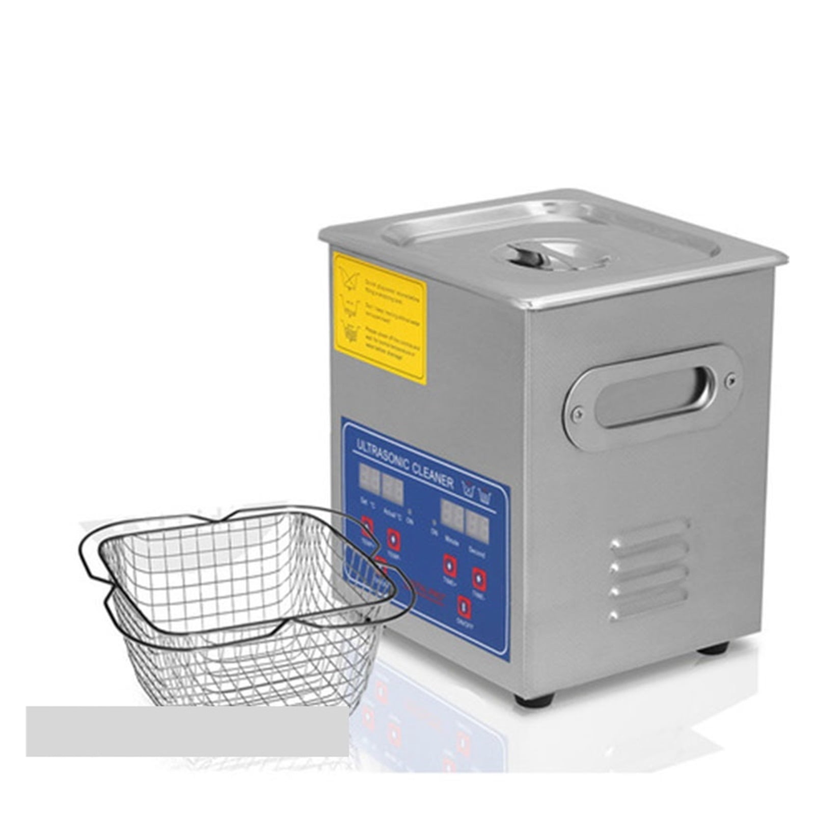 Ultrasonic Vinyl Record Cleaner 3L Ultrasonic Cleaner Jewelry Glasses Watch Cleaning Small Ultrasonic Cleaning Machine Laboratory Small Parts