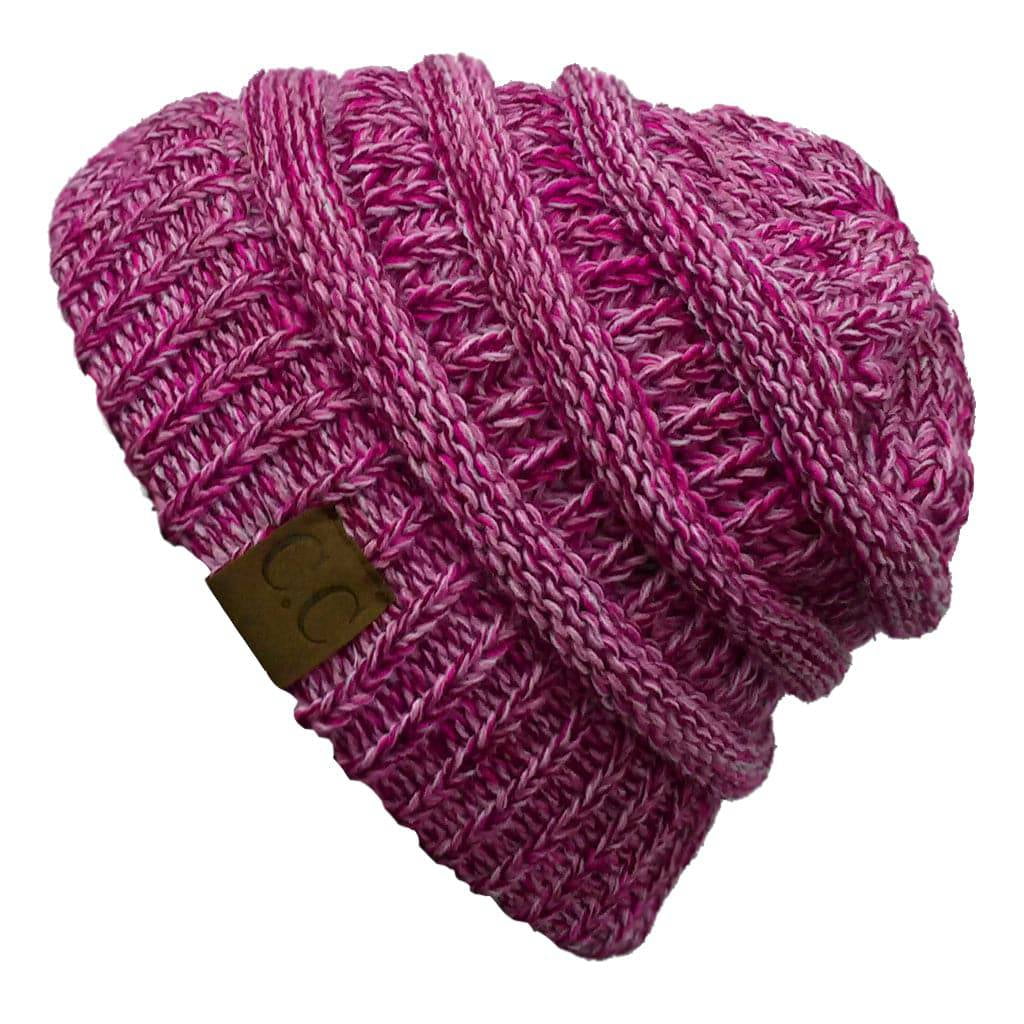 CC Crafted Multi-Color Beanie | Four-Tone | Adult and Kid Sizes