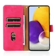 thumbnail image 2 of Case for Samsung Galaxy A53 5G Wallet Case with Card Slots Holder Magnetic Clasp Cover, Luxury PU Leather Skin-Friendly Wrist Strap Handbag Kickstand Soft Silicone Shockproof Protective Case,Rose, 2 of 8