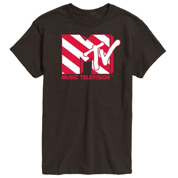 MTV - Candy Cane - Men's Short Sleeve Graphic T-Shirt