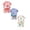 6pcs Baby Boys Summer Outfits-Light Pink+Sky Blue+Beige, variant on Gerichy 6-Pieces Toddler Baby Boy Summer Outfit Funny Letter T-Shirts Top Shorts Set 6 12 18 24 Months 2T 3T 4T Infant Boy Summer Clothes