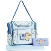 Baby Connection Jungle Diaper Bag