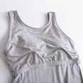 thumbnail image 4 of UPPADA Womens Tank Tops with Built in Bra Summer Comfy Basic Tunics Padded Sleeveless Yoga Shirt Shelf Bras Workout Camisole Casual Modal Undershirt,Tank Top for Women Loose Fit Gray,XL, 4 of 7