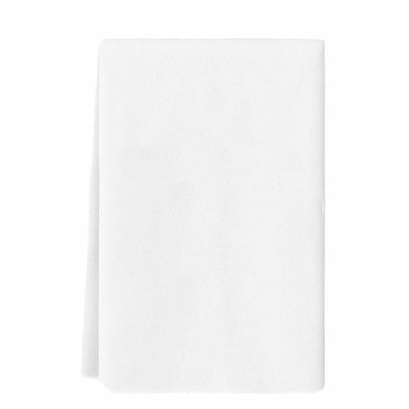 Dish Towels, White Absorbent Kitchen Towels 1 PC, Pure Color Solid Color Microfiber Hand Towels Dish Cloths Tea Towels for Home Bathroom Cleaning Drying,18X28-Inch,