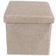 thumbnail image 1 of Taburete de almacenamiento plegable multifunción, reposapiés, caja de almacenamiento, banco, ahorro de espacio para el hogar, 1 of 8