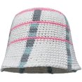 thumbnail image 2 of CoCopeaunts Sweet and Cool Girl Bucket Hats Color Crochet Fisherman Hat Roll-up Brim Handmade Japanese Women's Beanie Hat, 2 of 8