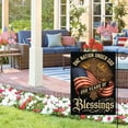thumbnail image 4 of Sm:)e One Nation Under God 250th Anniversary Patriotic July 4th Garden Flag 12x18 Inch, Double Sided, 4 of 8