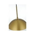 thumbnail image 6 of Living District Eclipse 10 Inch Pendant Frosted White Shade in Satin Gold, 6 of 10