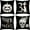 Halloween 19, variant on Halloween Decor Pillow Covers 12x20 Set of 4 Halloween Fall Black Decorative Throw Pillows Scary Pumpkin Bats Pillow Cases Home Outdoor Sofa Couch Cushion Covers for Halloween Decorations (lumbar)
