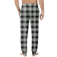 thumbnail image 4 of Men's Buffalo Plaid Jogger Pajama Pants with Pockets, Big and Tall Comfortable Plaid Pj Pants Joggers, 4 of 5
