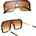 thumbnail image 4 of FEISEDY Classic Siamese One Piece Sunglasses Nice Rimless Stylish Retro Design for Women Men B2574, 4 of 5