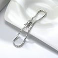 thumbnail image 2 of Classic Tennis Bracelet for Women Sterling Silver 2mm Cubic Zirconia Ginger Lyne Collection, 2 of 9