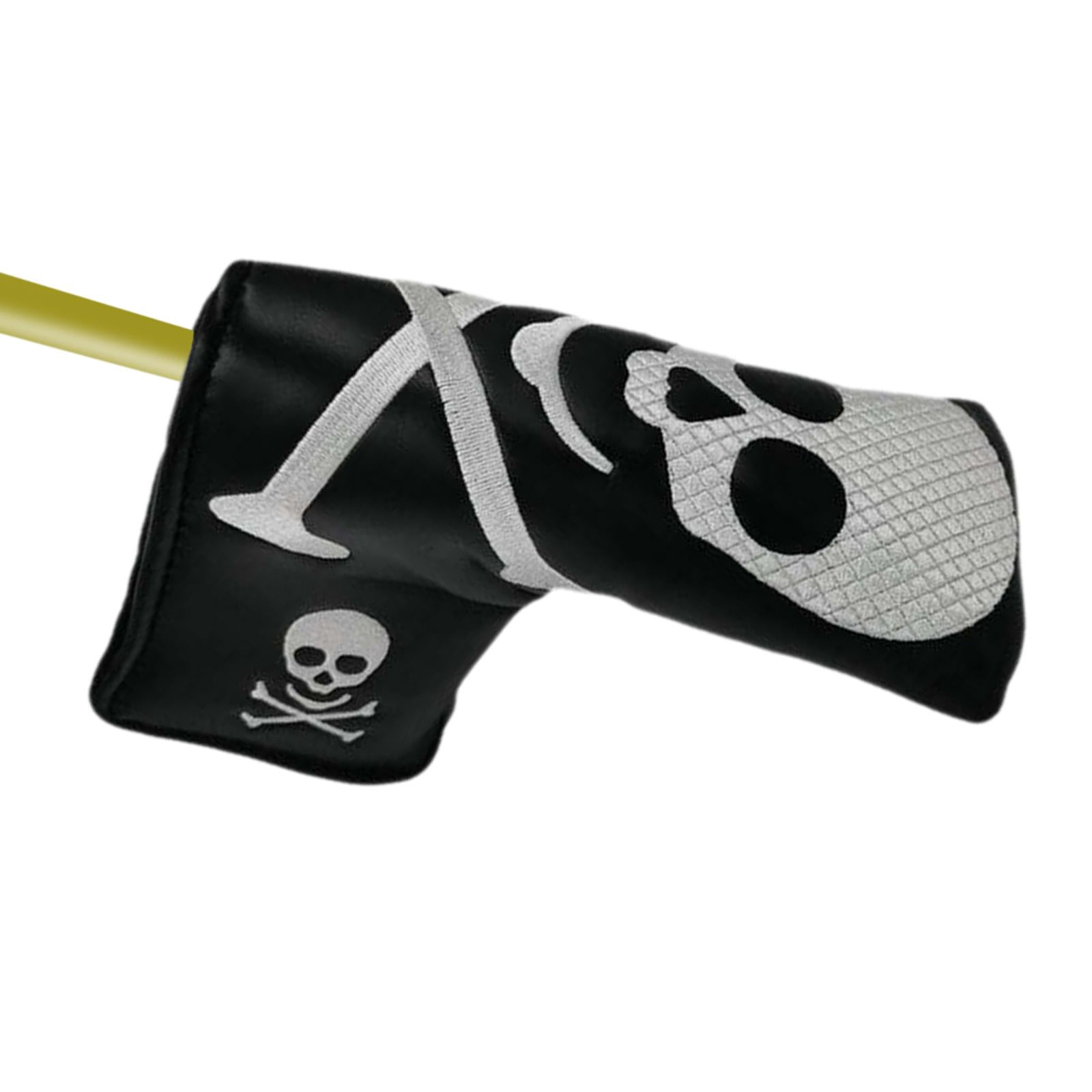 harayaa 2-4pack Golf Head Cover Closure Blade Putter Unisex Mallet Headcover Protector 4 Pcs