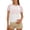 C-Pink456, variant on DHFJKG Crop Tops For Women Summer T Shirt Raglan Short Sleeve Streetwear Number Print Casual Crew Neck Summer Tee Color Block Versatile Tops