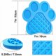 thumbnail image 2 of Alfombrilla para lamer perros, alimentación lenta, alfombrilla para lamer perros con súper ventosa para lamer mantequilla de maní, baño de mascotas, aseo, 2 of 5