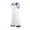 White, variant on FUZHIQ Boys Basketball Uniform Sleeveless V-Neck with Elastic Waist Shorts, Lightweight Durable Activewear for Training,3-16 Years