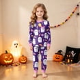 thumbnail image 2 of Leey-World Toddler Girl Halloween Pajamas Boys & Girls Halloween PJS 18M-12Y Soft Breathable Comfortable Toddler Boys Girls Halloween Pajamas Tagless, Snug Fit Pajamas Great for Gift Giving, 2 of 9