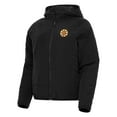 thumbnail image 2 of Women's Antigua Black Boston Bruins Raglan Universe Full-Zip Hooded Jacket, 2 of 3