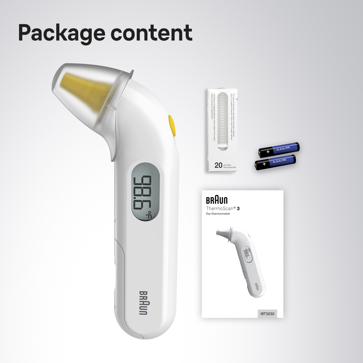 Braun ThermoScan 3 Ear Thermometer for Infants photo 7