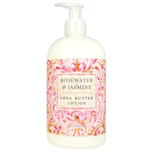 Rosewater & Jasmine Shea Butter Hand & Body Lotion by Greenwich Bay