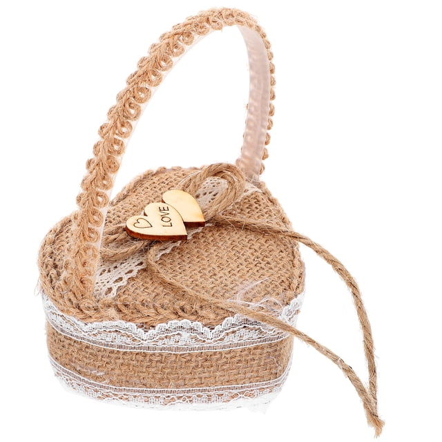 Miangastore Ring Storage Basket Wedding Ring Container Engagement Ring Holder Jewelry Basket