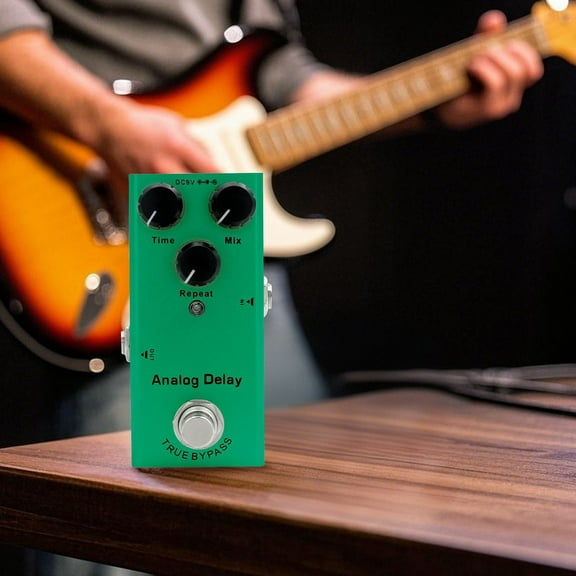 Function Guitar Effects Pedal Distortion Overdrive Delay Tremolo