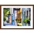 thumbnail image 2 of Art.com Rainbow Row I, Charleston South Carolina Photographic Print by George Oze, Brown Frame Wall Art, 23" x 17", 2 of 5