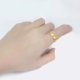 thumbnail image 5 of Moda amor abrazando pareja anillo apertura anillo joyería 1 pieza anillo Wmkox8yii  fajkfhkj2298, 5 of 9