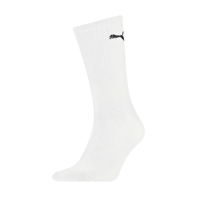 Puma - Calcetines Deportivos para Adultos Unisex - Pack de 3 (Blanco)