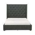 thumbnail image 4 of Lexicon Fairbon Asian Hardwood Full Bed in Gray, 4 of 5