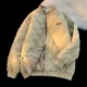 thumbnail image 4 of Abrigo acolchado para hombre, parkas acolchadas, chaquetas de plumón para hombre, rombos, estética, especial, novedades y ropa de exterior moderna, 4 of 5