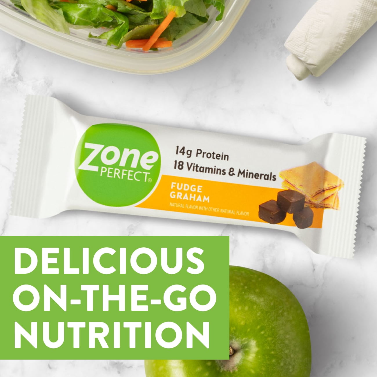ZonePerfect Protein Bars | Fudge Graham | 6 Bars