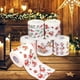 thumbnail image 3 of ULTNICE 5 rollos de papel higiénico con patrón navideño, rollos de papel tisú para cena de baño de Papá Noel, servilletas desechables, 3 of 7