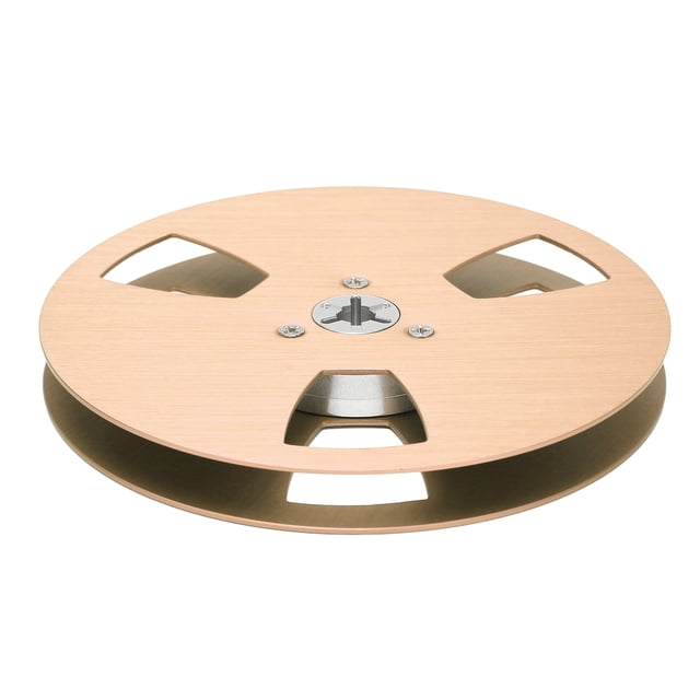 1/4 5 Inch Empty Reel To Reel Tape, 3 Hole Take Up Reel To Reel Small Hub For Tape Recorder, Universal Empty Disc Opening Machine Part, Aluminum Alloy Analog Recording Tape Reel