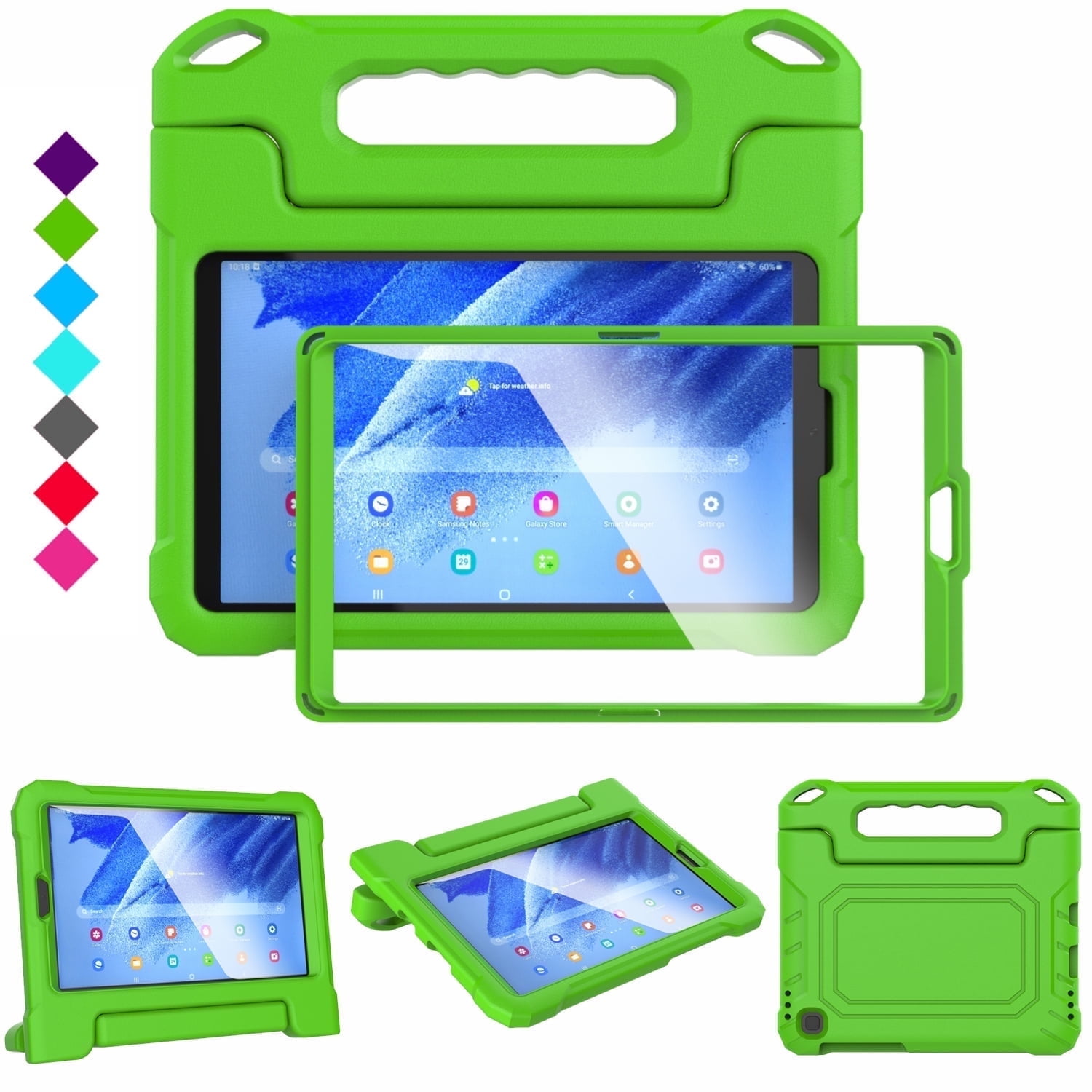 Kids Case for Samsung Galaxy Tab 8.7-inch (Small A9) 2023, and Galaxy Tab A7 Lite 8.7-inch 2021- Shockproof Protection Case with Built-in Screen Protector Stand Tablet Cover