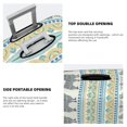 thumbnail image 4 of exotic cute Alpaca Llama Vintage Luggage Cover Anti Scratch, Elastic Suitcase Protector Suitcase Covers for Luggage Fits 18-32 Inch Luggage, 4 of 5