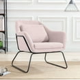 thumbnail image 2 of Porthos Home Kylen Accent Chair, Polyester Upholstery, Metal Legs, 2 of 5