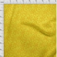 thumbnail image 3 of oneOone Silk Tabby Yellow Fabric Florals Quilting Supplies Print Sewing Fabric By The Yard 42 Inch Wide-KDO, 3 of 4