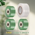 thumbnail image 3 of Uxcell 2 Rolls 2CM 3CM Width 100M Long PE Fruit Tree Grafting Tape, Green White, 3 of 7