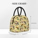 thumbnail image 2 of Fotbe Beautiful Bright Birds And Flowers Bolsa de Almuerzo con Estampado, Lonchera Aislada, Contenedor de Comida Reutilizable Tipo Cooler a Prueba de Fugas, 2 of 6