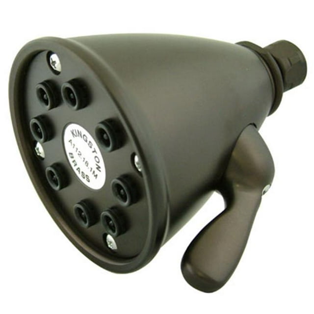 Kingston Brass K139A5 Pommeau de Douche à Jet Électrique 8 Buses - Bronze Huilé