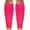 Rose Red, variant on Scrunched Football Leg Sleeves [1 Pair] - Leg Calf Protection For Adult & Youth - Calf Compression Sleeves for Men and Boys