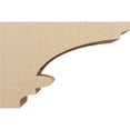 thumbnail image 3 of 11"W x 33"D x 22"H Classic Diane Rough Cedar Woodgrain TimberThane Corbel, Primed Tan, 3 of 6