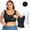 white+black(2pack), variant on 1/2 Pack Women's Plus Size Tank Tops with Buit-in Bra, Women's Camisole Seamless Compression Tank Top Shapewear Body Shaper Base Layer Undershirt Underwear Tops, XL-4XL