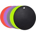 thumbnail image 1 of Tapis de Couverture de Plaque d'Utilisation -Micro-Ondes en Silicone, Tapis de Comptoir Multifonctions en Silicone, Porte-Silicone pour Table (5PCS-L), 1 of 5