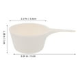 thumbnail image 4 of White 50 Pcs Cup Cups Wedding Dessert Appetizer Serving Bowl Mini Jelly, 4 of 6
