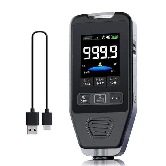 ROCKROK Automotive Paint Thickness Gauges Thickness Test for Accurate Coating Measurement