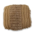 thumbnail image 2 of Your Lifestyle by Donna Sharp Plush Knit Camel Throw, 2 of 7