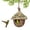 D, variant on Metal Hanging Bird Feeder Tray, Umbrella Shaped Wild Bird Feeder Tray for Outdoors