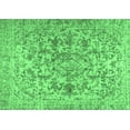 thumbnail image 1 of Ahgly Company Indoor Rectangle Persian Emerald Green Traditional Area Rugs, 6' x 9', 1 of 4